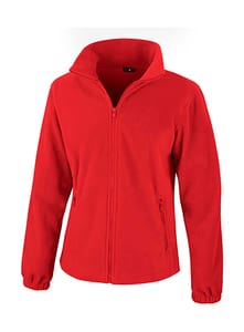 Result R220F - Womens Fashion Fit Outdoor Fleece Flame Red