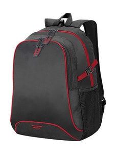 Shugon Osaka 7677 - Basic Backpack Black/Red