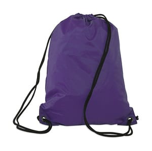 Shugon Stafford 5890 - Stafford Drawstring Tote Backpack Purple