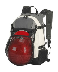 Shugon Indiana 1295 - Student/ Sports Backpack Dark Grey/Off White
