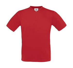 B&C Exact V-Neck - V-Neck T-Shirt - TU006 Red