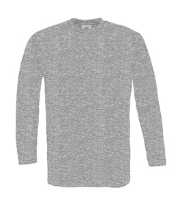 B&C Exact 150 LS - Longsleeve T-Shirt - TU003 Sport Grey