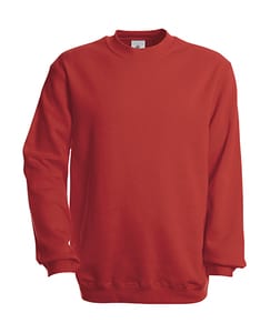 B&C Set In - Sweatshirt Set-In Red
