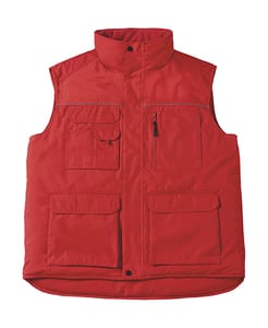 B&C Pro Expert Pro - Workwear Bodywarmer Red