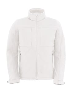 B&C Hooded Softshell Men - Hooded Softshell Men White