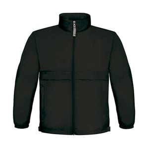 B&C Sirocco-Kids - Kids Windbreaker - JK950 Black