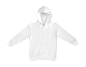 SG SG27K - Kids Hooded Sweatshirt White