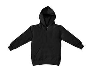 SG SG27K - Kids Hooded Sweatshirt Black