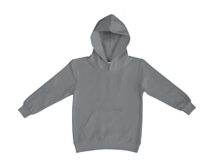 SG SG27K - Kids Hooded Sweatshirt Grey