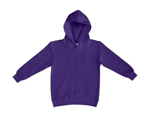 SG SG27K - Kids Hooded Sweatshirt Purple