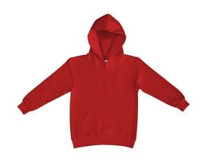 SG SG27K - Kids Hooded Sweatshirt Red