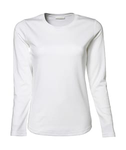 Tee Jays 590 - Ladies LS Interlock T-Shirt White