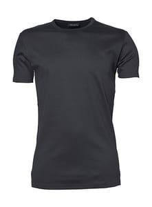 Tee Jays 520 - Mens Interlock T-Shirt Dark Grey