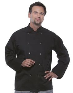 Karlowsky BJM 2 - Chef Jacket Basic Unisex Black