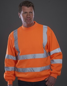 Yoko HVJ510 - Sweatshirt Hi-Vis Orange