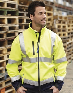 Yoko HVK09 - Hi-Vis Softshell Jacket