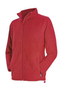 Stedman ST5030 - Active Fleece Jacket Men Scarlet Red