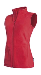 Stedman ST5110 - Active Fleece Vest Women Scarlet Red