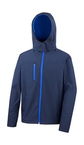 Result Core R230M - Core TX performance hooded softshell jacket Navy/Royal