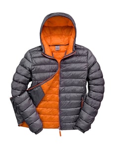 Result R194M - Snow Bird Hooded Jacket Grey/Orange