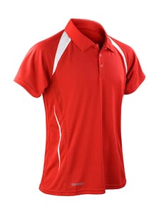 Result S177M - Spiro Team Spirit Polo Red/White