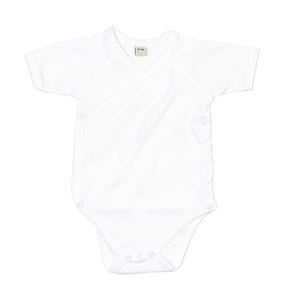 Babybugz BZ05-TLC - Baby Organic Kimono Suit White