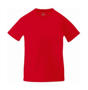 Fruit of the Loom 61-013-0 - Kids Performance T Red