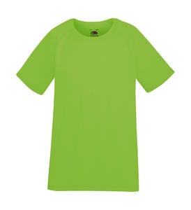 Fruit of the Loom 61-013-0 - Kids Performance T Lime Green
