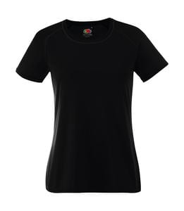Fruit of the Loom 61-392-0 - Lady-Fit Performance T Black