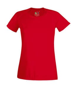 Fruit of the Loom 61-392-0 - Lady-Fit Performance T Red