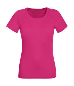 Fruit of the Loom 61-392-0 - Lady-Fit Performance T Fuchsia