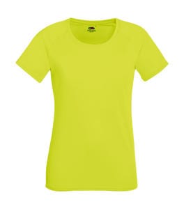 Fruit of the Loom 61-392-0 - Lady-Fit Performance T Bright Yellow