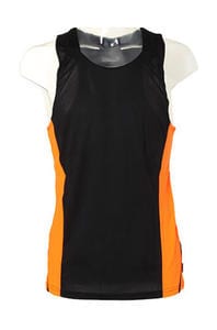 Gamegear KK973 - ® Cooltex® sports vest Black/Fluorescent Orange