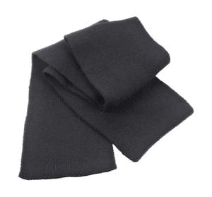 Result R145X - Classic Heavy Knit Scarf Charcoal