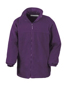 Result R160A - Reversible StormDri 4000 fleece jacket Purple/Purple