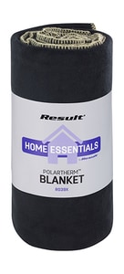 Result R039X - Active Fleece Blanket Black