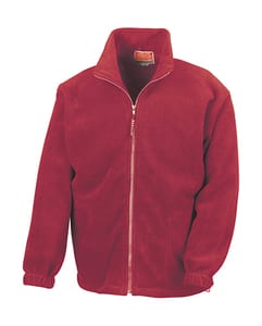 Result R036X - Full Zip Active Fleece Jacket Red