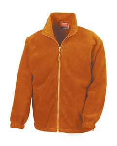 Result R036X - Full Zip Active Fleece Jacket Orange