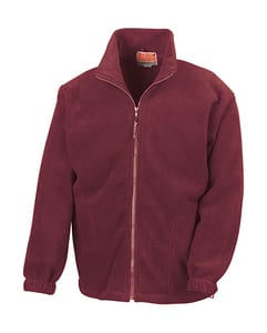 Result R036X - Full Zip Active Fleece Jacket Burgundy