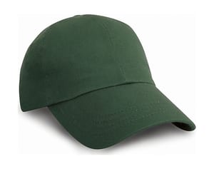 Result Caps RC010X - Heavy Cotton Twill Cap Bottle Green