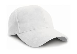 Result Caps RC025X - Heavy Brushed-Cotton-Cap White