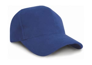 Result Caps RC025X - Heavy Brushed-Cotton-Cap Royal blue