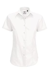 B&C SWP64 - Ladies Smart Short Sleeve Poplin Shirt