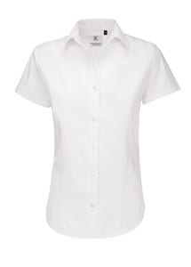 B&C SWT84 - Ladies` Sharp Twill Shirt White