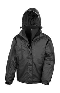 Result R400M - 3-in-1 softshell journey jacket Black/Black