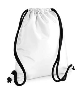 BagBase BG110 - Icon Drawstring Backpack White/Black