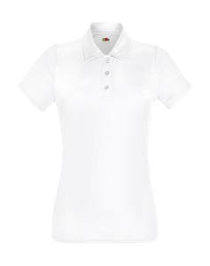 Fruit of the Loom 63-040-0 - Lady-Fit Performance Polo White