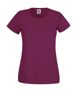 Fruit of the Loom 61-420-0 - Lady-Fit Original Tee Burgundy