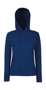 Fruit of the Loom 62-038-0 - Lady Fit Hooded Sweat Navy