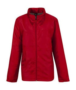 B&C Multi-Active Women - Multi-Active Women Jacket - JW826 Red/Warm Grey